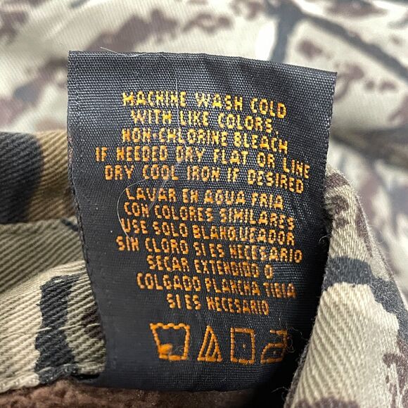 Canyon Guide Outfitters Men Camo Button Shirt Jacket Size Medium B355 -6 - Picture 8 of 16